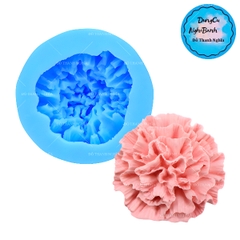 Khuôn Silicon - Hoa Cẩm Chướng Kép - 7cm