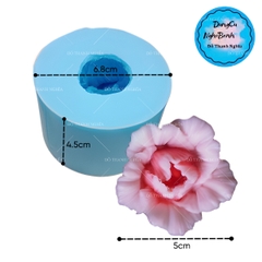 Khuôn Silicon - Hoa Cẩm Chướng - 5cm SL60K