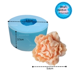 Khuôn Silicon - Hoa Cẩm Chướng V73 - 5.6cm