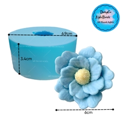 Khuôn Silicon - Hoa Cúc Thái Mã C - Cánh Thẳng - 6cm C14