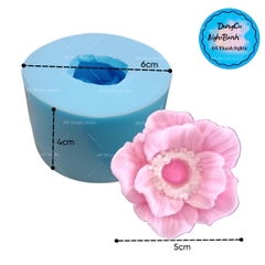 Khuôn Silicon - Hoa Cúc Thái Cánh Bướm - 6cm