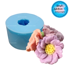 Khuôn Silicon - Hoa Cúc Thái E3 - 5.5cm