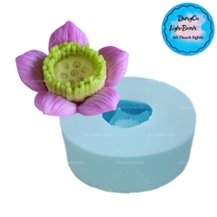 Khuôn Silicon - Hoa Cúc - Đồng Tiền Thái M50 5cm