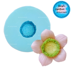 Khuôn Silicon - Hoa Cúc - Đồng Tiền Thái M50 5cm
