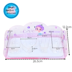 Hộp Nhựa - Ly Chữ LOVE - Kèm Hộp