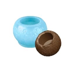 Khuôn Silicon - Trái Cây - Dừa 7.3cm
