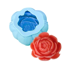 Khuôn Silicon - Hoa Hồng Hoa Mao Lương 7.1cm