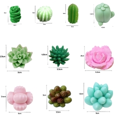 Combo 10 Khuon Silicon Sen Đá 345k