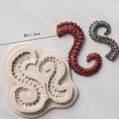 Khuôn Silicon - Biển - Râu Bạch Tuột 2C