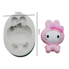 Khuôn Silicon - Mèo Kitty - Mẫu 6