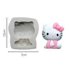 Khuôn Silicon - Mèo Kitty - Mẫu 5