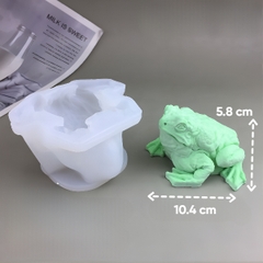 Khuôn Silicon - Động Vật - Ếch Ngồi 10cm