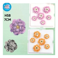 Khuôn Silicon - Hoa Hàn Quốc - H58