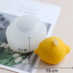 Khuôn Silicon - Trái Cây - Chanh 7.2cm