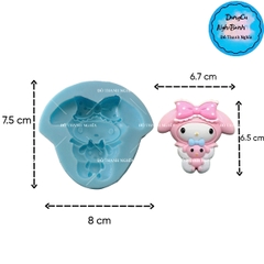 Khuôn Silicon - Mèo Kitty - Mẫu 2