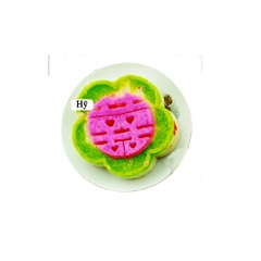 Khuôn Ấn Xôi - Mai 5 Cánh NL - 16cm - Song Hỷ - Hán