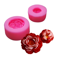 Combo 2 Khuôn Silicon Hoa Mẫu Đơn - Pomson - Hàn Quốc - Smd