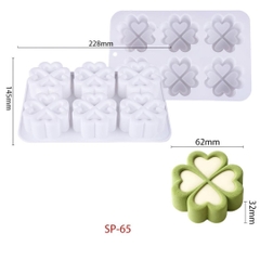 Khuôn Silicon - Vĩ Đế Cỏ 3 Lá 6c