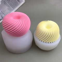 Khuôn Silicon - Trái Cây - Táo Xoắn 8cm