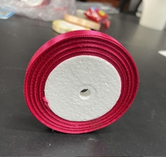 Ruy Băng Trang Trí - Thường - 1cm-hồng cánh sen