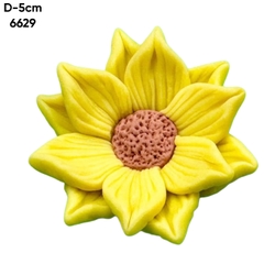 Khuôn Silicon - Hoa Cúc - Cánh Thẳng Nhọn - 5cm