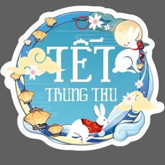 PKC - Phụ Kiện Cắm Thẻ Treo Trung Thu - Set 50 Thẻ  Mã 07