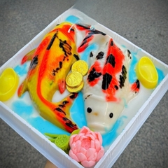 Hộp Nhựa - Vuông H121 - 24x24cm Cao 9cm