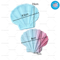 Khuôn Silicon - Biển - Sò - 8.5cm