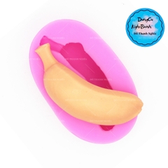 Khuôn Silicon - Trái Cây - Chuối 9cm