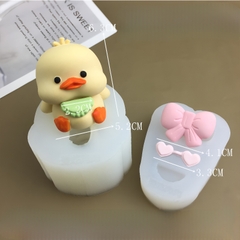 Khuôn Silicon - Động Vật - Set 2 Yếm Vịt