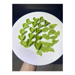 Khuôn Silicon - Lá hai lá ba - 2c