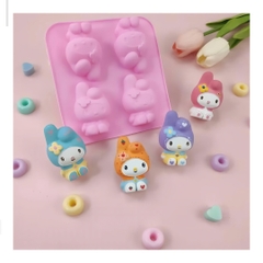 Khuôn Silicon - Vĩ Thỏ 4C My Melody
