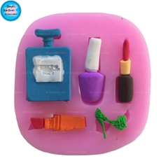 Khuôn Silicon - Trang Điểm - Set 5c Nhỏ