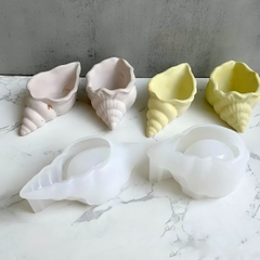 Khuôn Silicon - Sinh Vật Biển- Vỏ Sò Ốc 12cm