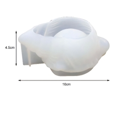 Khuôn Silicon - Sinh Vật Biển- Vỏ Sò Ốc 10cm