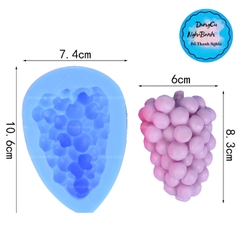 Khuôn Silicon - Trái Cây - Chùm Nho 6x8.3cm