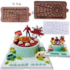 Khuôn Silicon - Viền VN - 17x8cm - VN21 - Mạng Nhện