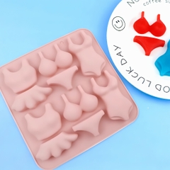 Khuôn Silicon - Vĩ Bikini 6c