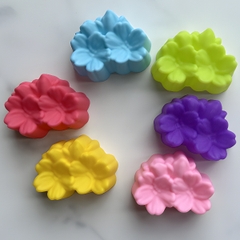 [10 cup] Khuôn Silicon - Cup Set 5cm - M88 Hoa Mai Chùm