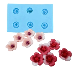 Khuôn Silicon - Hoa Mai Đào - 2.5cm - 6c HOT