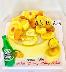 Khuôn Silicon - Ông Phật Di Lạc Set 2 Thần Tài Thổ Địa