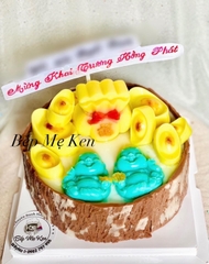 Khuôn Silicon - Ông Phật Di Lạc Set 2 Thần Tài Thổ Địa