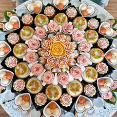 Khuôn Silicon - Hoa Hồng Lai - Hông Trà Chà Bá SL150K