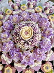 Khuôn Silicon - Hoa Hồng Lai - Hông Trà Chà Bá SL150K