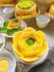 Khuôn Silicon - Hoa Hồng Lai - Hông Trà Chà Bá SL150K