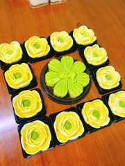 Khuôn Silicon - Hoa Hồng Lai - Hông Trà Chà Bá SL150K