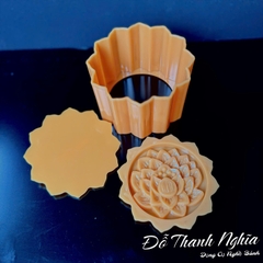 Khuôn Ấn Xôi Cánh Sen VT- Hoa Sen 10cm