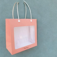 Túi Giấy - Quai Xách - Vuông 20x20x10cm - Túi Trắng