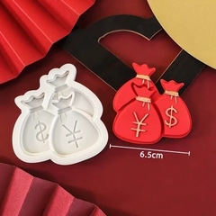 Khuôn Silicon - Tết Túi Tiền $ - TÚI TIỀN $