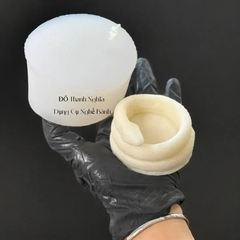 Khuôn Silicon - Động Vật - Con Rắn Tròn Dẹp 10cm Cao 2.5cm